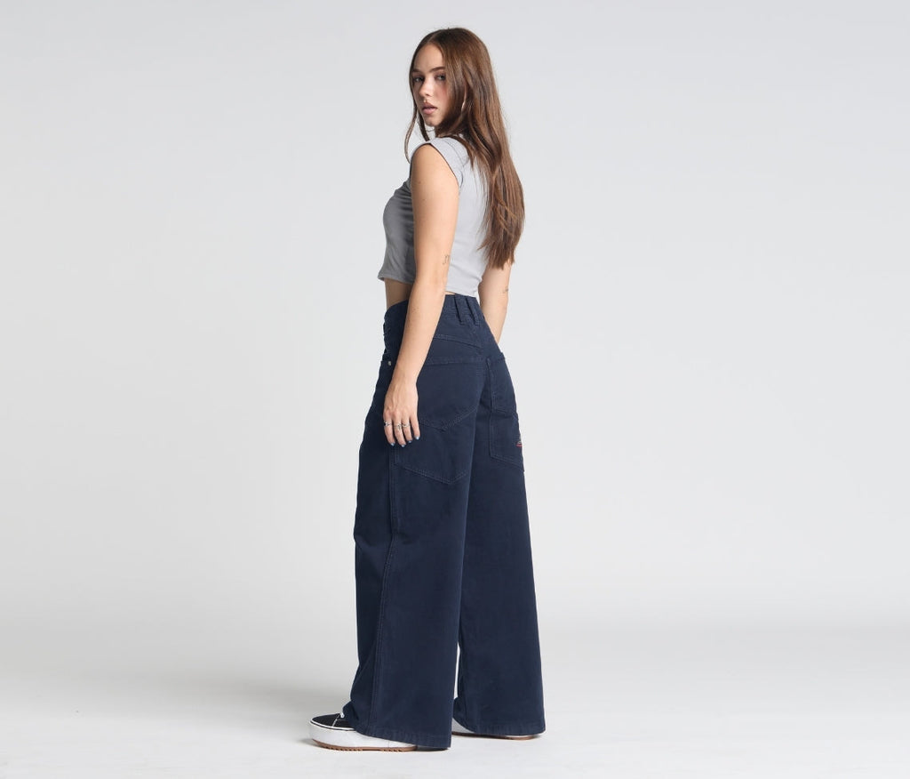 Astro K 26 Inch Navy Twill Pants With Hidden Stash Pocket And 26 Inch Bottom Leg Opening