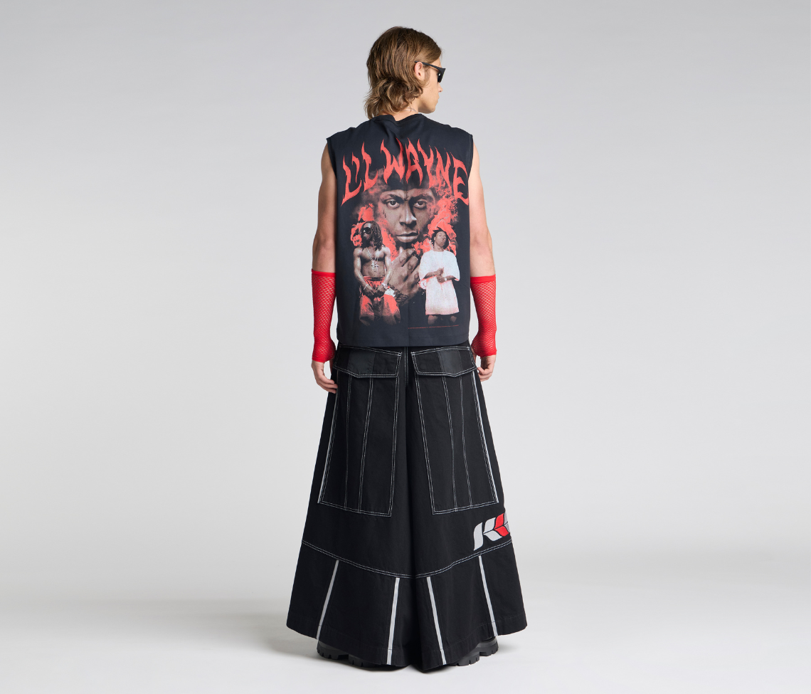 69ERS 69 Inch Super Black Rinse Denim Jeans With Bottom Leg Opening And Long Inseam