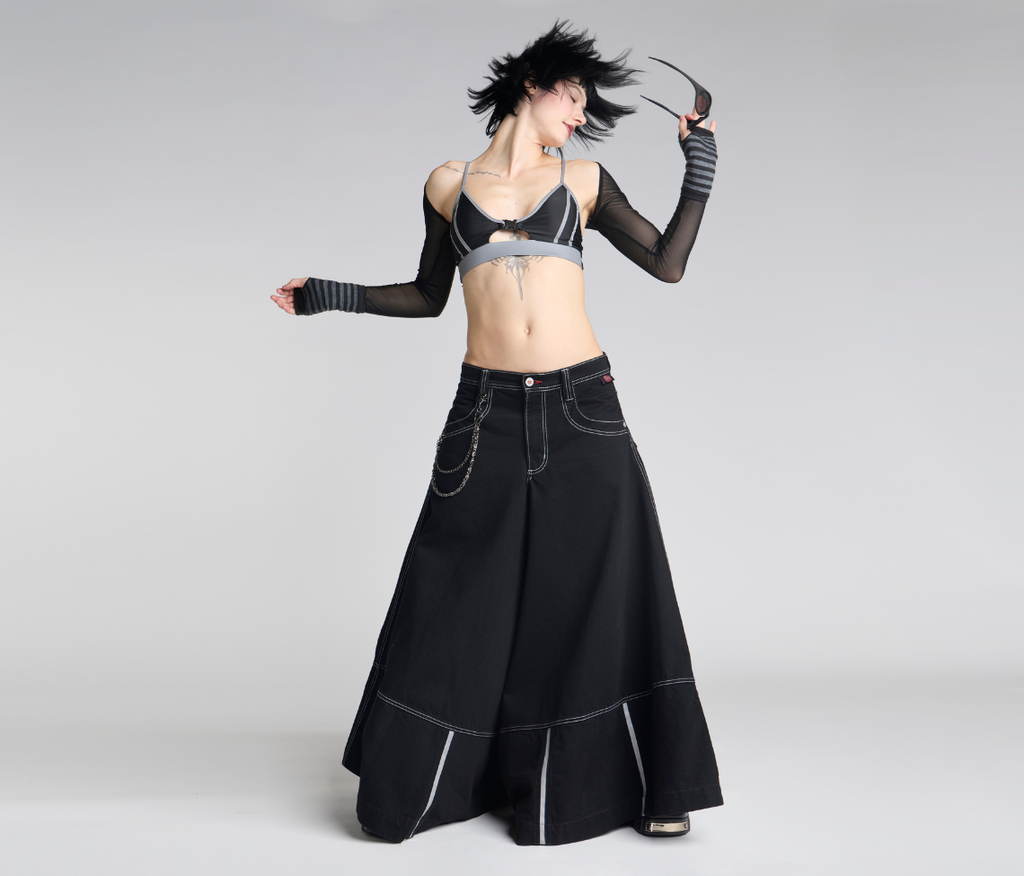 W 69ERS 69 Inch Super Black Rinse Denim Jeans With Bottom Leg Opening And Durable Comfort Fit