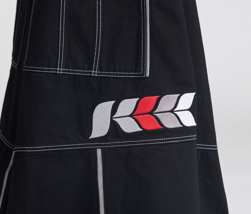 W 69ERS 69 Inch Super Black Rinse Denim Jeans With Bottom Leg Opening And Durable Comfort Fit