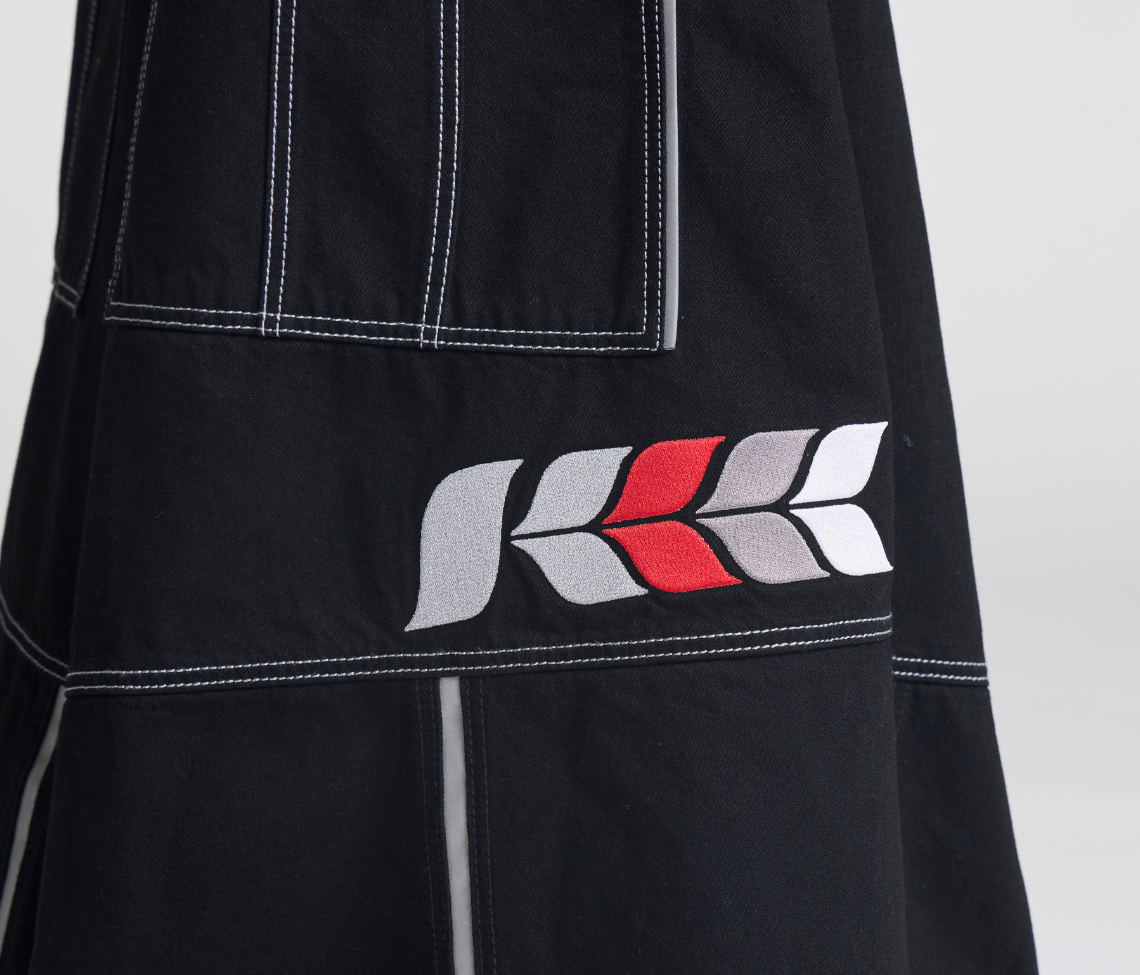 W 69ERS 69 Inch Super Black Rinse Denim Jeans With Bottom Leg Opening And Durable Comfort Fit