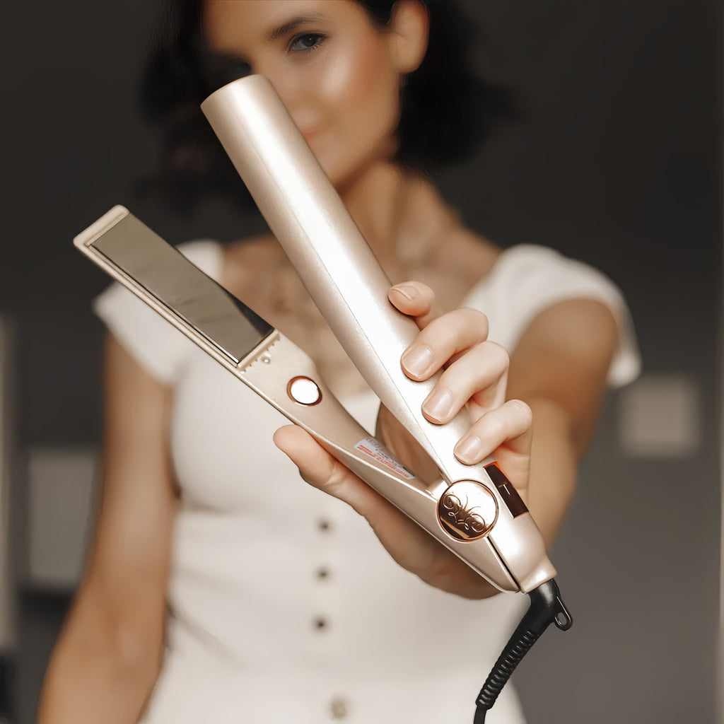 Valcero 2-in-1 Hair Straightener & Curler