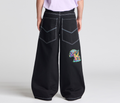 Magic Mushroom Pants 26 Inch Bottom Leg Opening Super Black Rinse With Hidden Stash Pocket