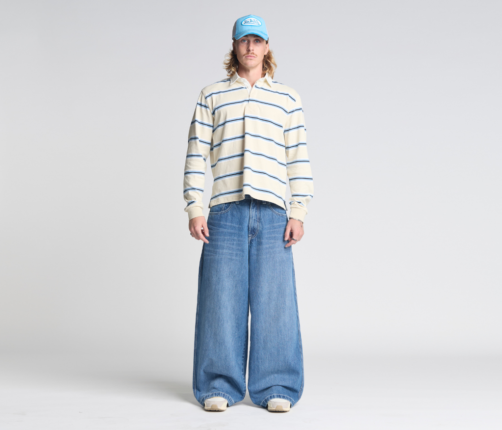 Planet K Jeans 26 Inch Bottom Leg Opening 90s Medium Wash Hidden Stash Pocket