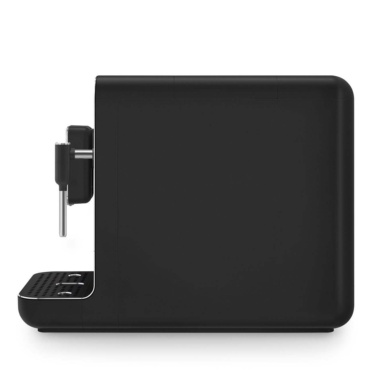 SMEG BCC12 Fully Automatic Espresso Machine with Steam Wand - Full Black