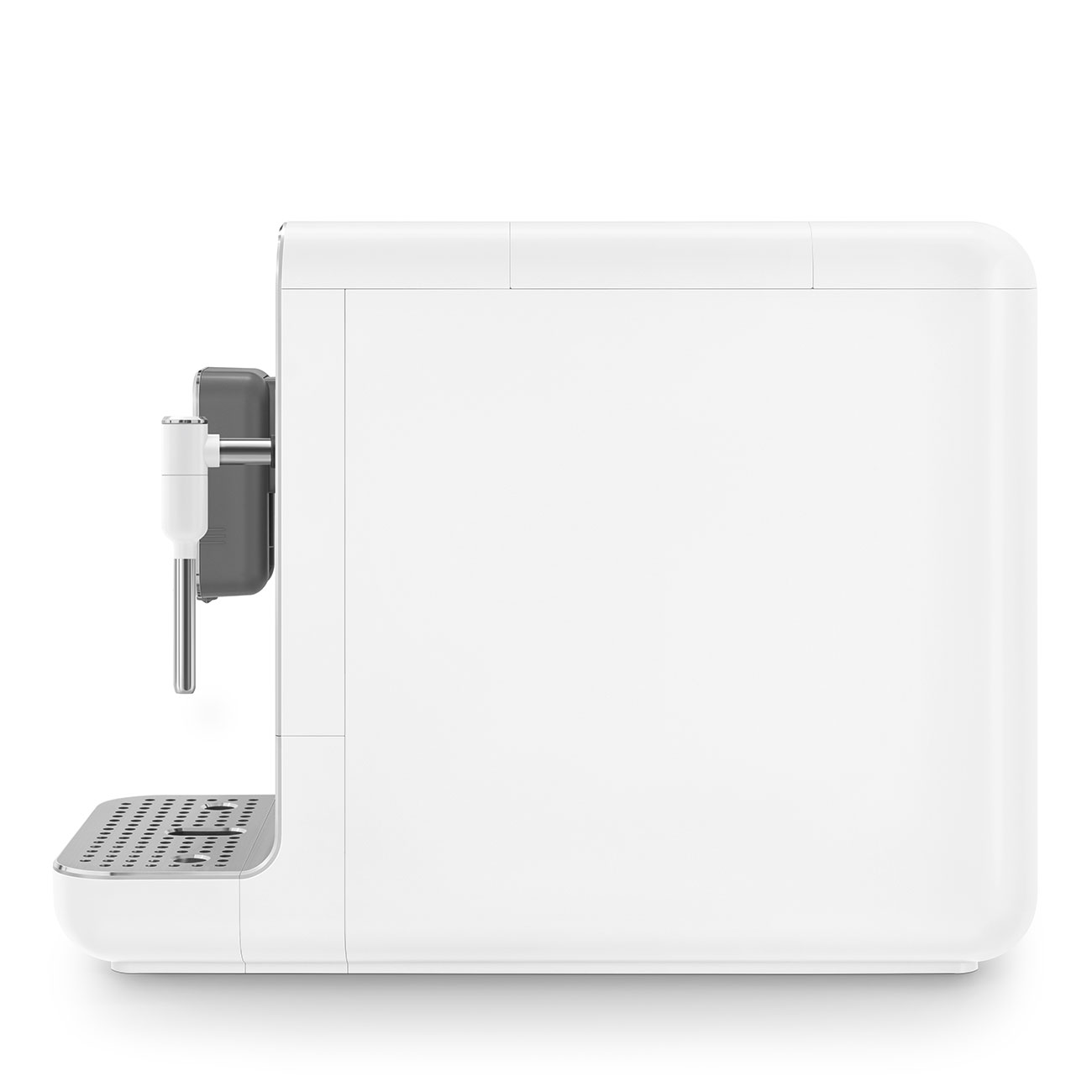 SMEG BCC12 Fully Automatic Espresso Machine with Steam Wand - White