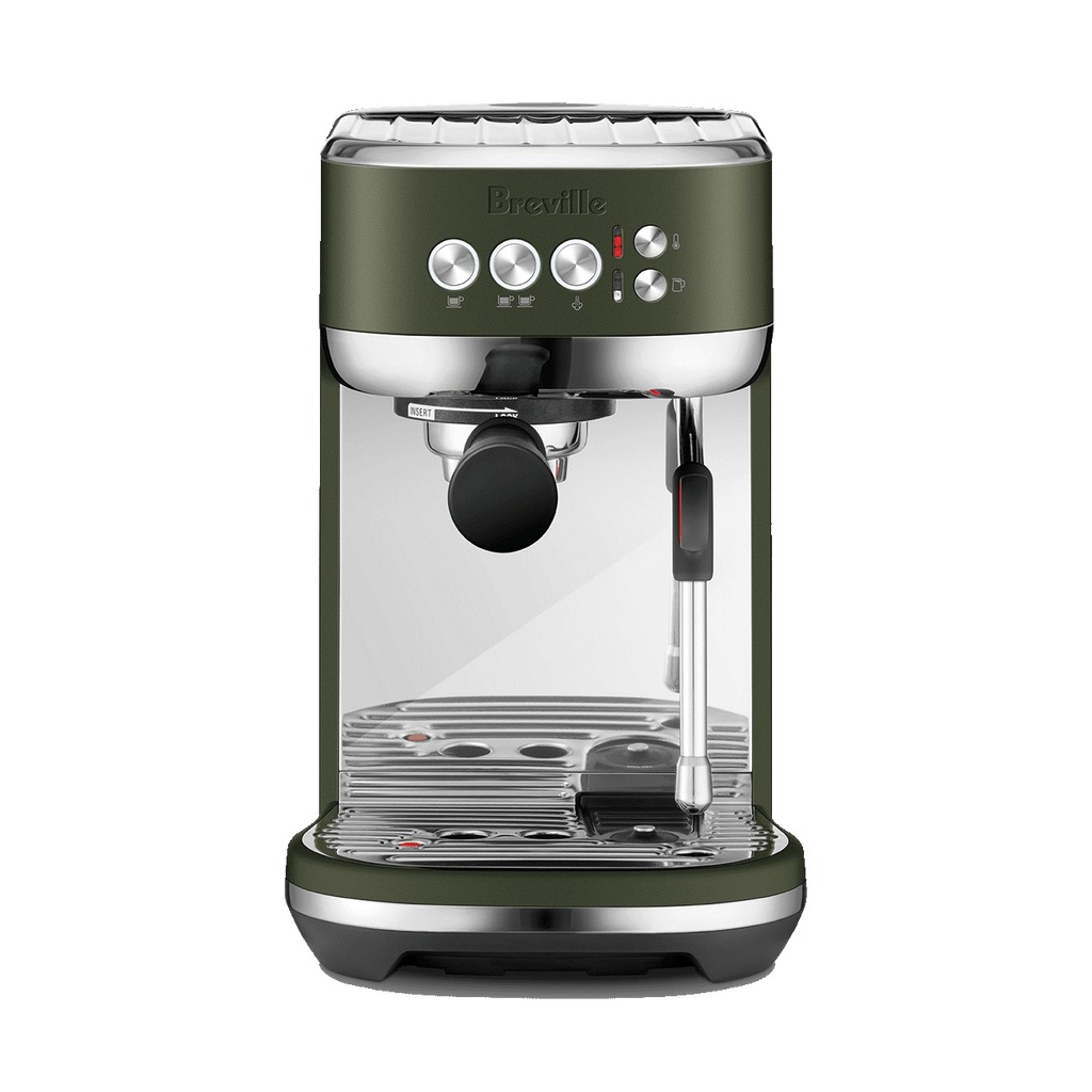 BREVILLE Bambino Plus Espresso Machine - Olive Tapenade