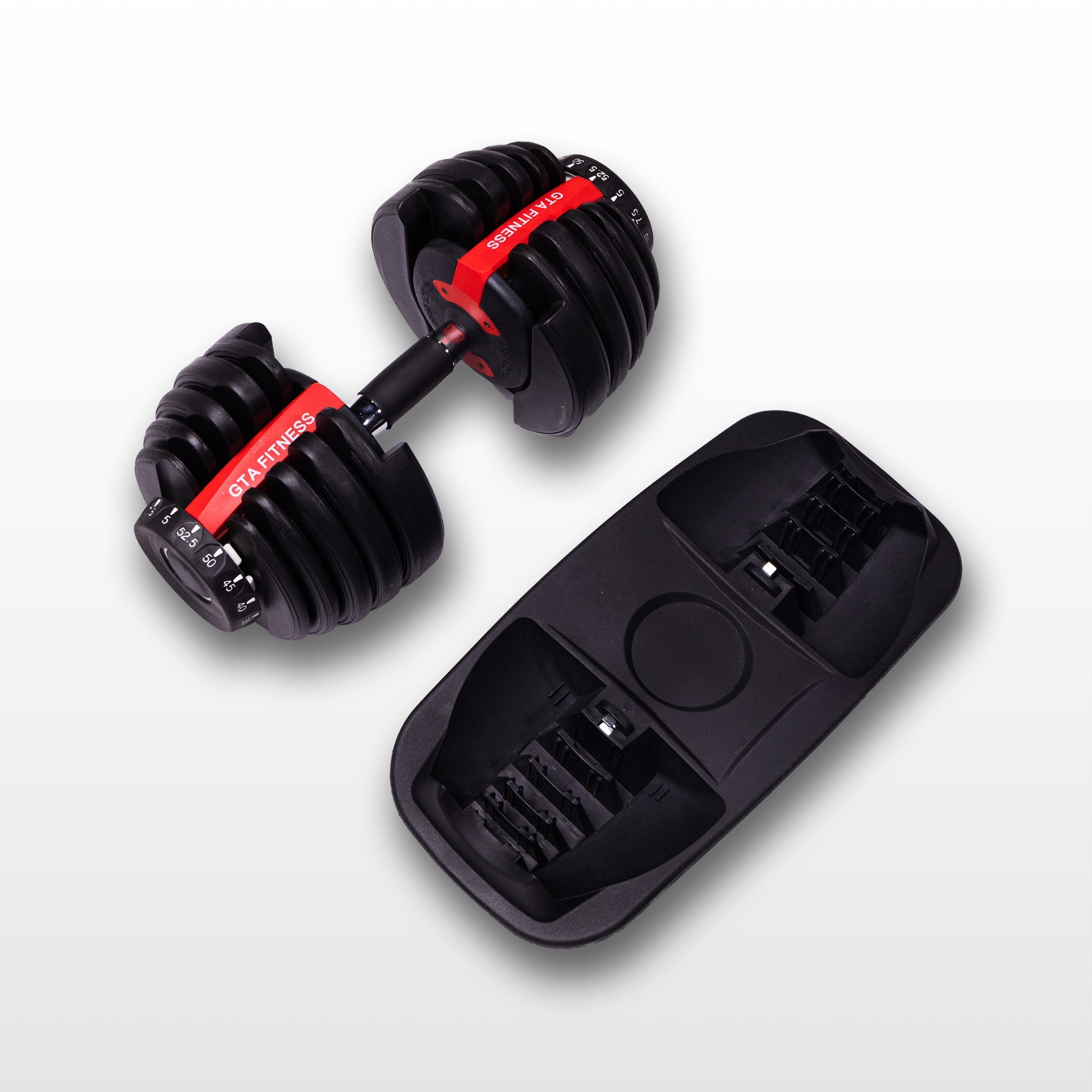 Adjustable Dumbbells (5-52.5lbs Set of 2)