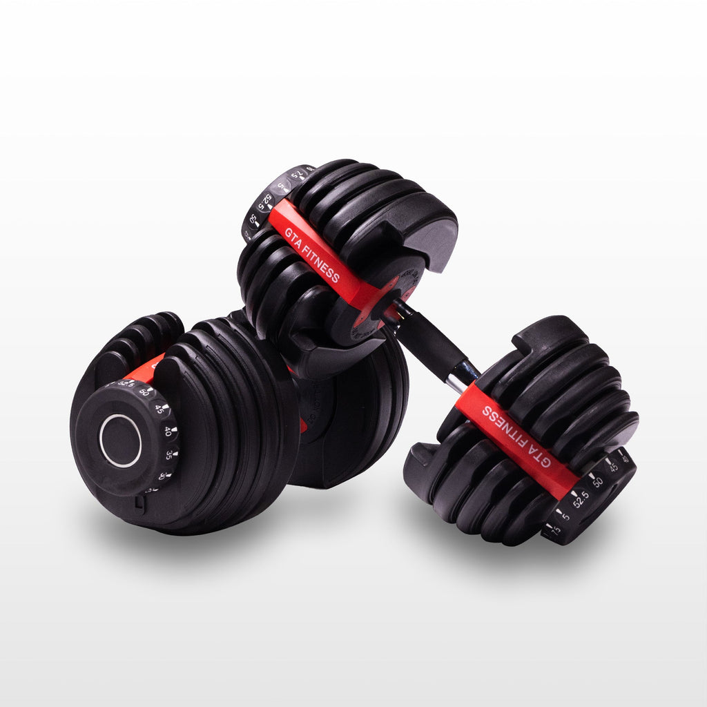 Adjustable Dumbbells (5-52.5lbs Set of 2)