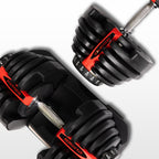 Adjustable Dumbbells (10-90lbs Set of 2)