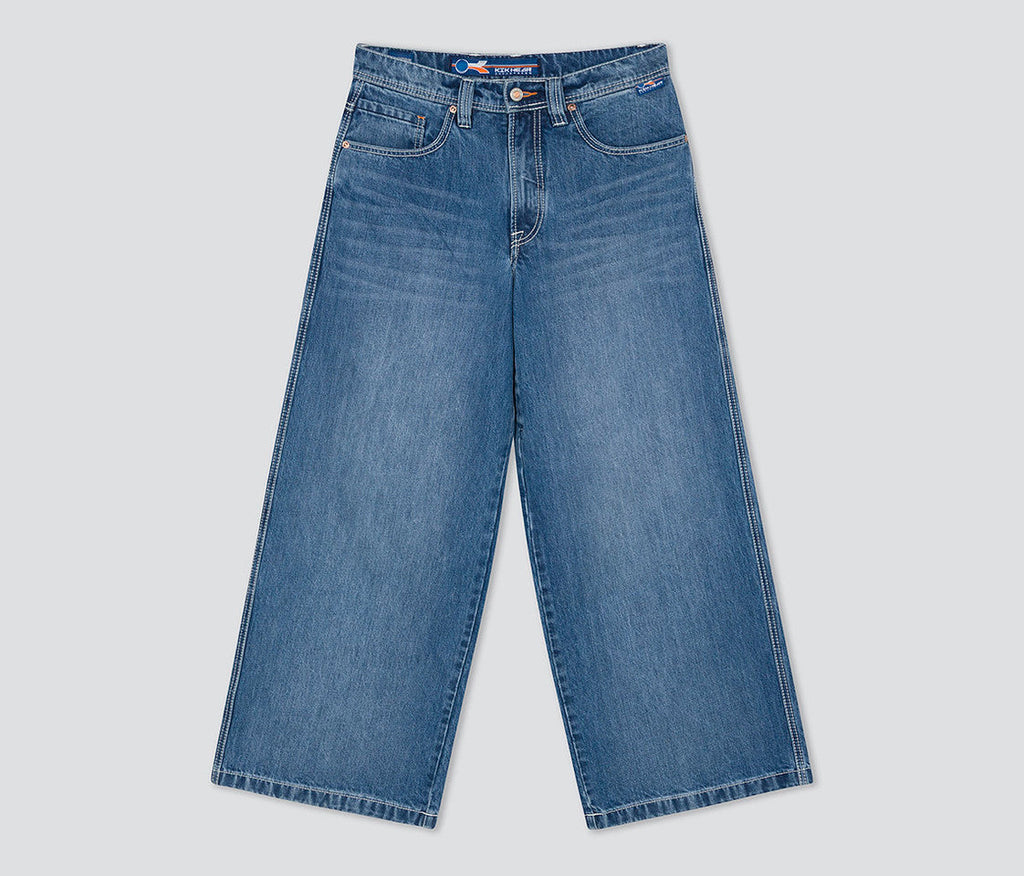 Planet K Jeans 26 Inch Bottom Leg Opening 90s Medium Wash Hidden Stash Pocket