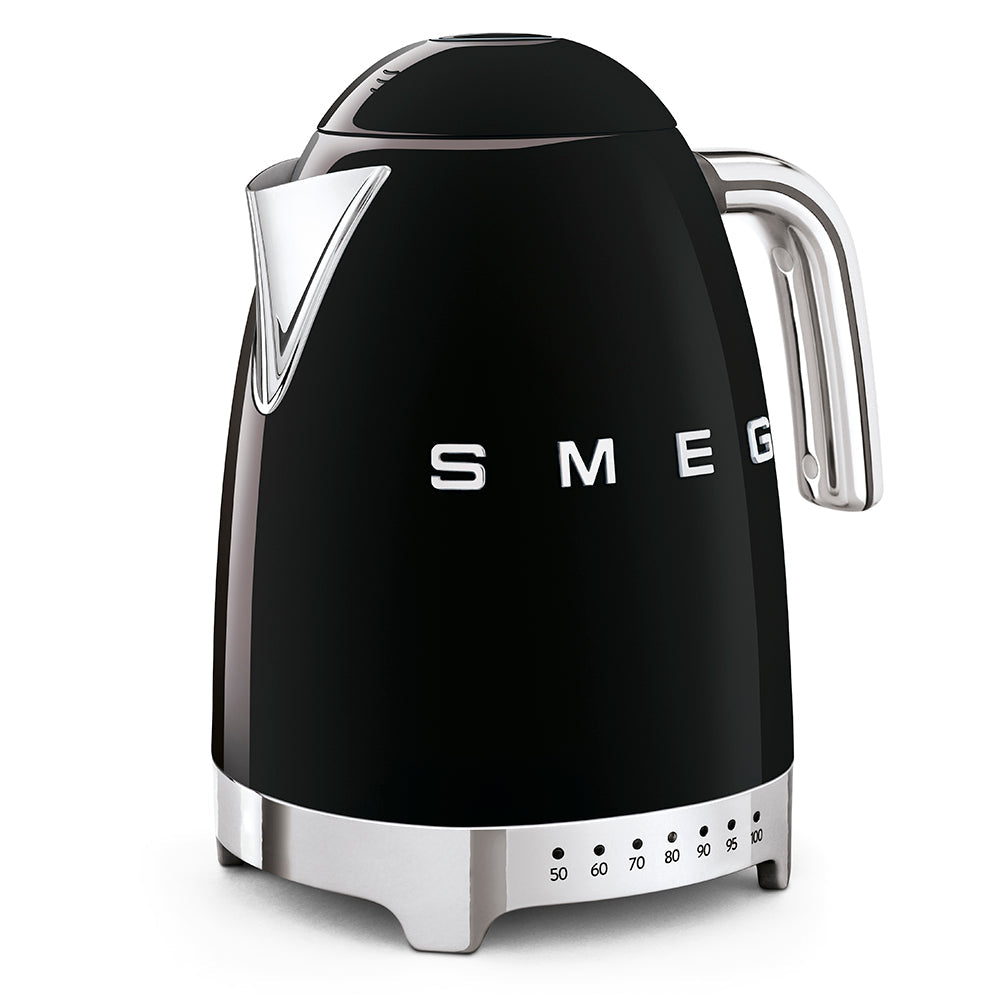 SMEG Variable Temperature Cordless Kettle [1.7L] - Black