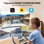 Toputure TEB2 Exercise Bike With Heart Rate Monitor