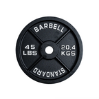 275lbs Iron Weight Set Combo With Olympic Barbell