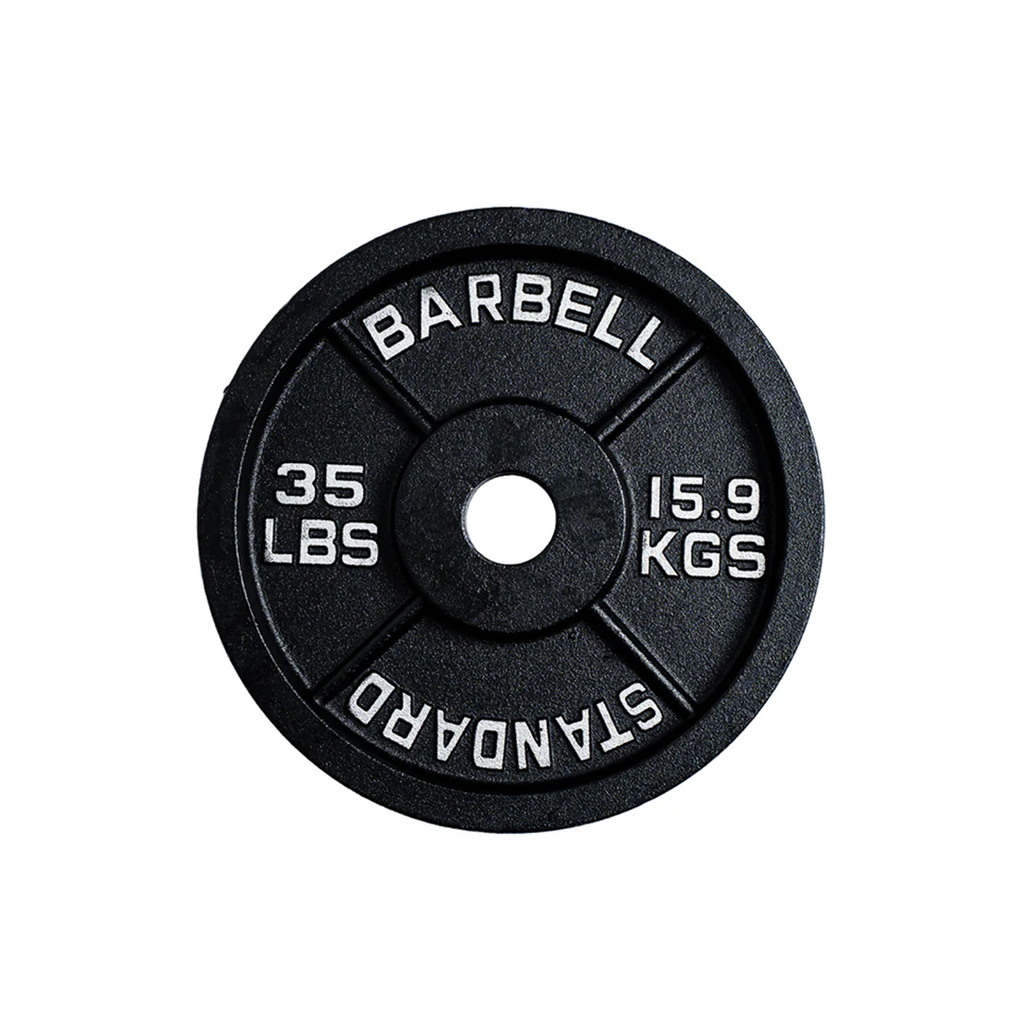 275lbs Iron Weight Set Combo With Olympic Barbell