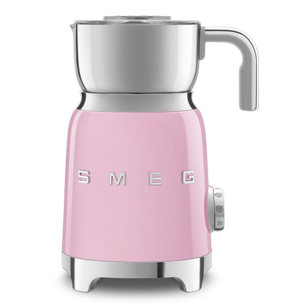 SMEG Electric Milk Frother - Pink
