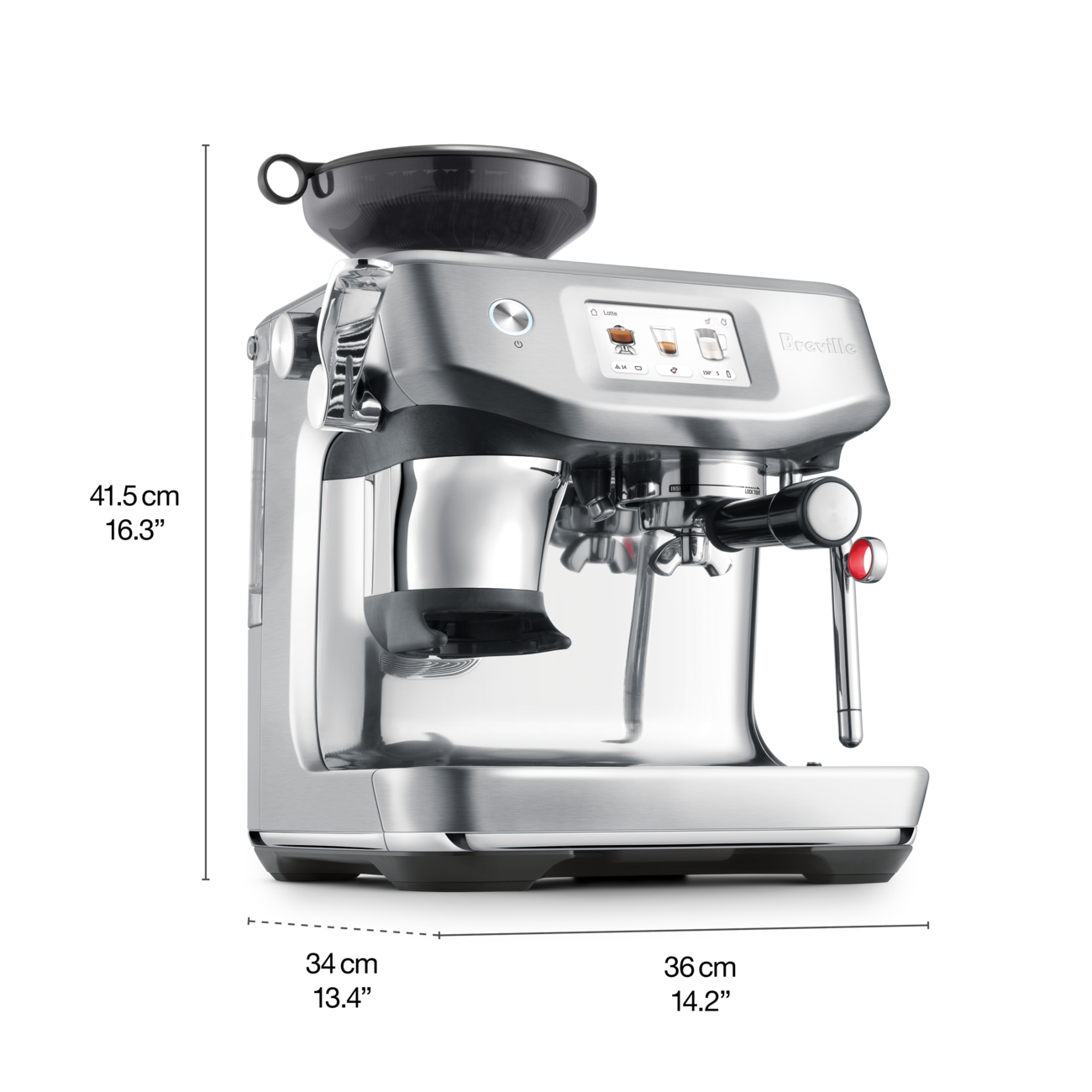 BREVILLE Barista Touch Impress Espresso Machine - Sea Salt