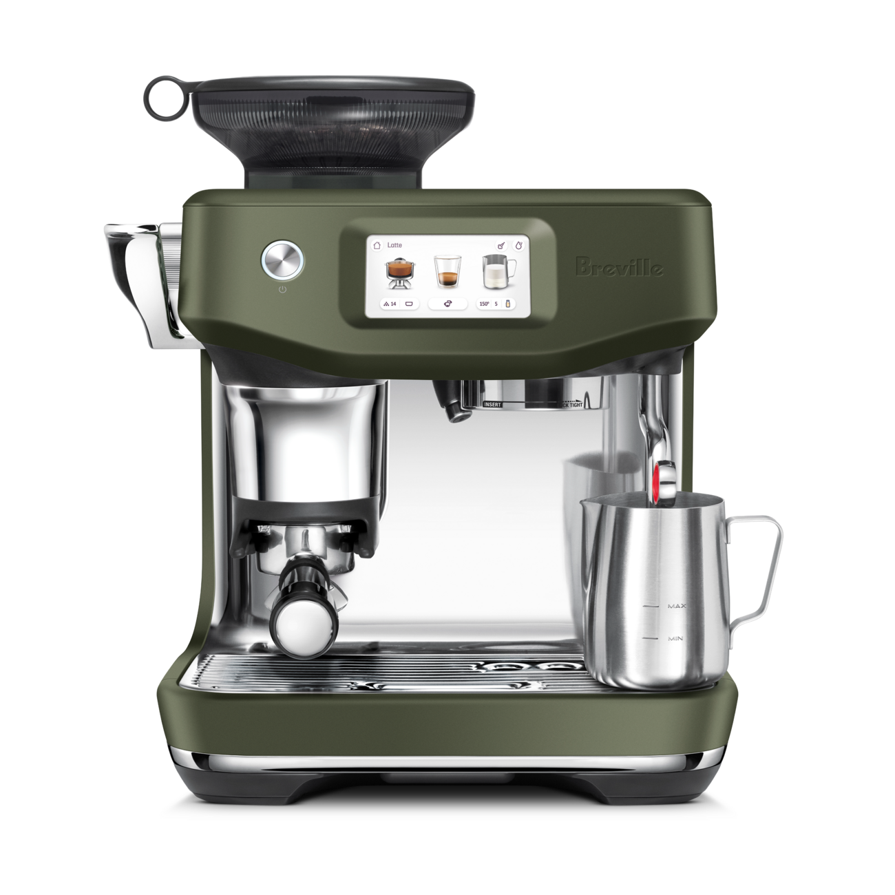 BREVILLE Barista Touch Impress Espresso Machine - Sea Salt