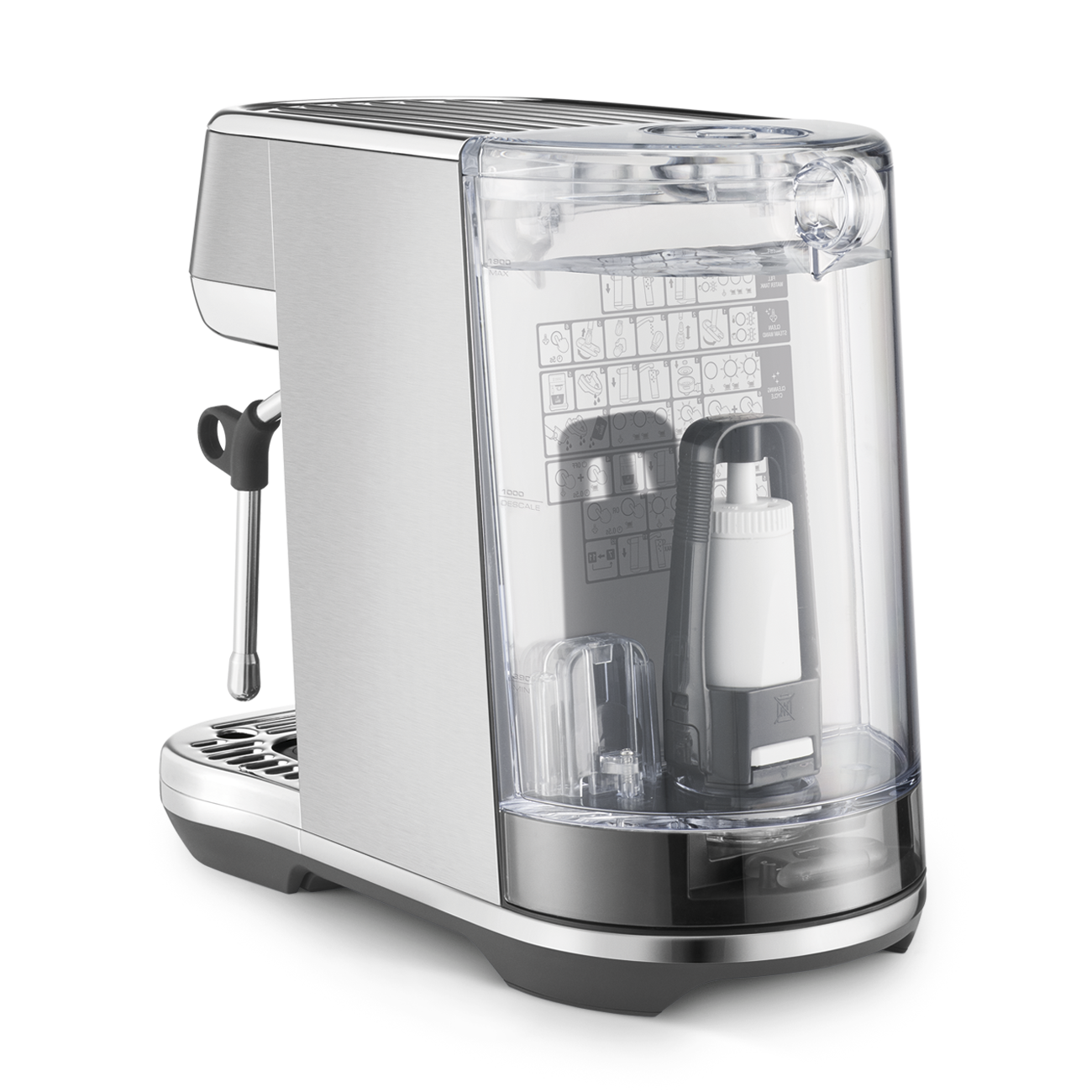 BREVILLE Bambino Plus Espresso Machine - Stainless Steel