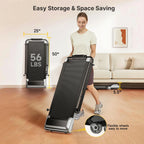 Toputure TP6 Portable Home Treadmill 12 Percent Incline