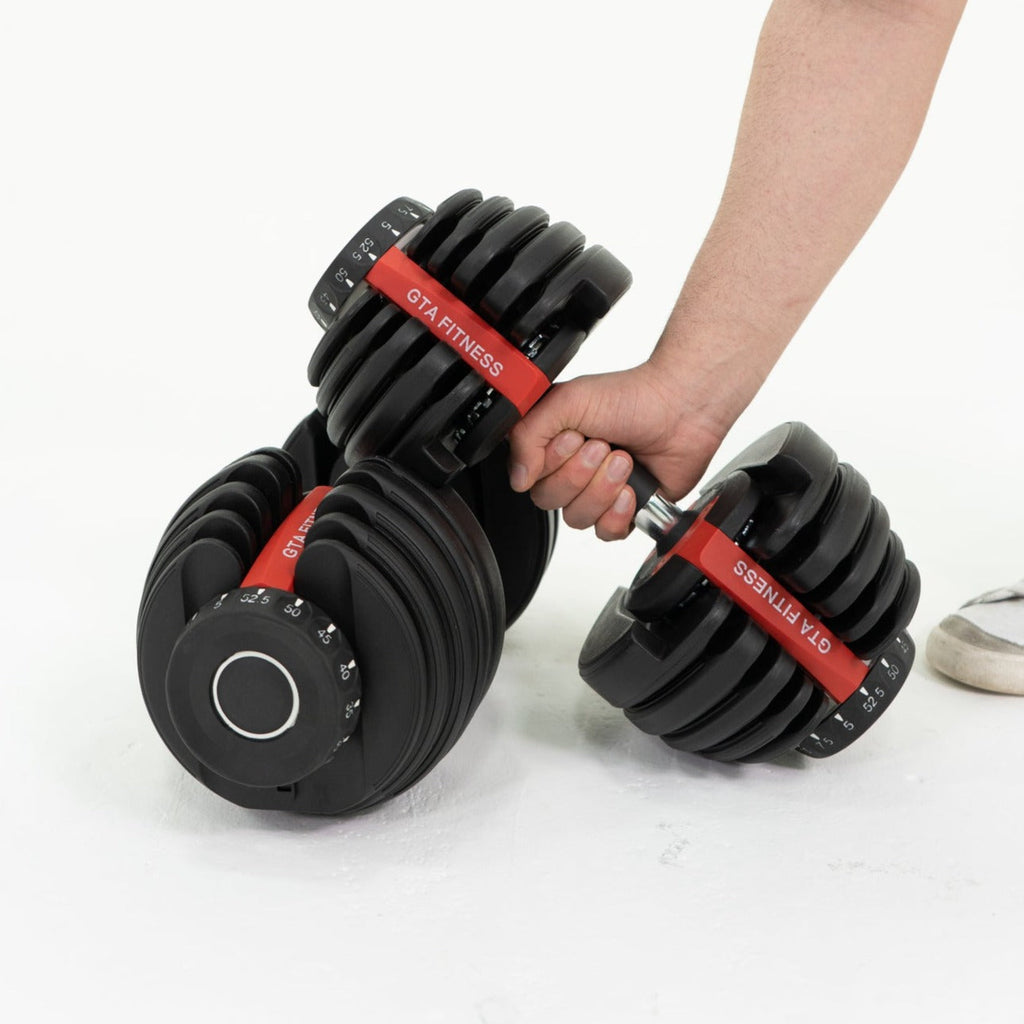 Adjustable Dumbbells (5-52.5lbs Set of 2)