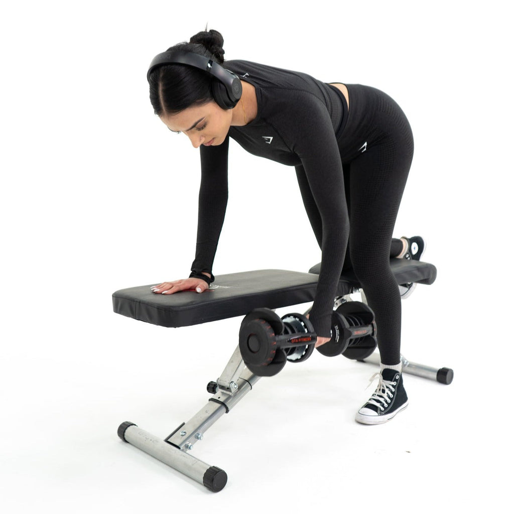 Adjustable Dumbbells (10-90lbs Set of 2)