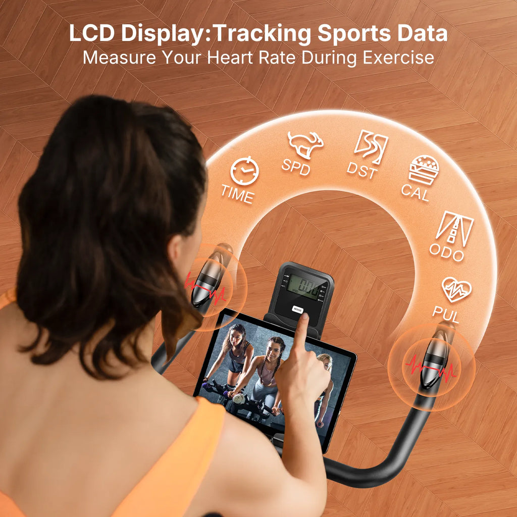 Toputure TEB3 Exercise Bike Ultra Quiet 15Kg Flywheel