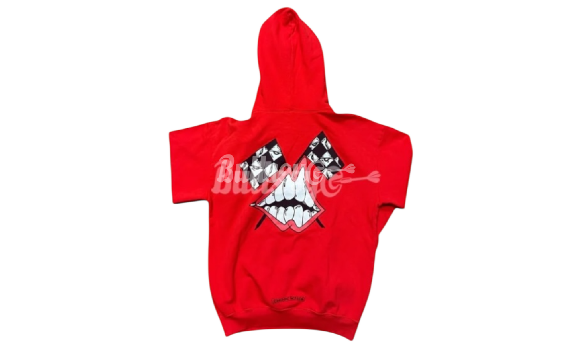 Chrome Hearts Matty Boy Chomper Flag Red Hoodie