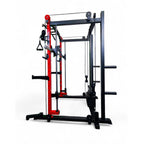 All-in-one Smith Machine with 75 LB or 150 LB Weight Stack